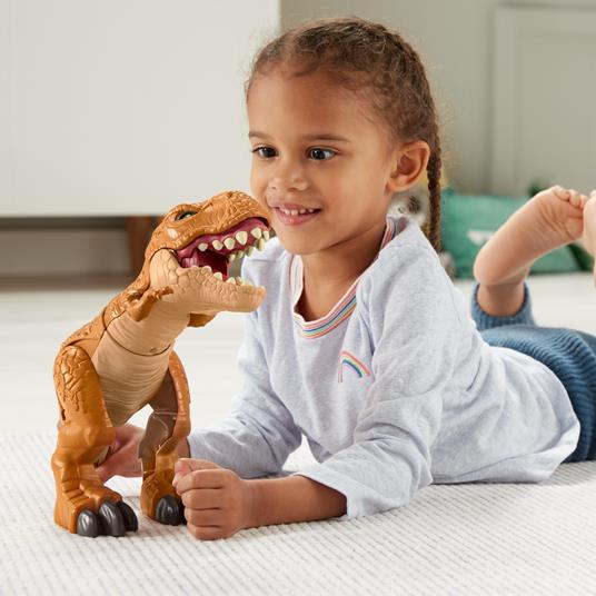 Fisher-Price Imaginext-Imaginext Jurassic World Ferocissimo Dinosauro T-Rex, Giocattolo per Bambini 3+ Anni, HFC04 - 8