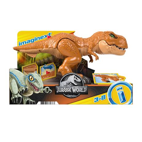 Fisher-Price Imaginext-Imaginext Jurassic World Ferocissimo Dinosauro T-Rex, Giocattolo per Bambini 3+ Anni, HFC04 - 9