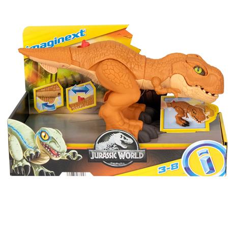 Fisher-Price Imaginext-Imaginext Jurassic World Ferocissimo Dinosauro T-Rex, Giocattolo per Bambini 3+ Anni, HFC04 - 10