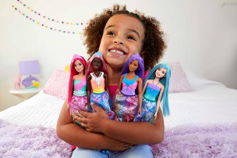 Barbie Dreamtopia, bambola principessa, capelli multicolore, corpetto scintillante - 2