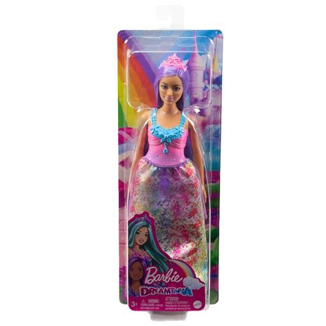 Barbie Dreamtopia, bambola principessa, capelli multicolore, corpetto scintillante - 6