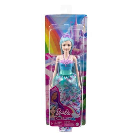 Barbie Dreamtopia Principessa, bambola concon Corpino Luccicante e Gonna da Principessa - 6