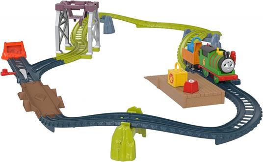 Fisher-Price Hgy78 - Thomas & Friends Motorizzato Percy''S Roundup Playset - 2