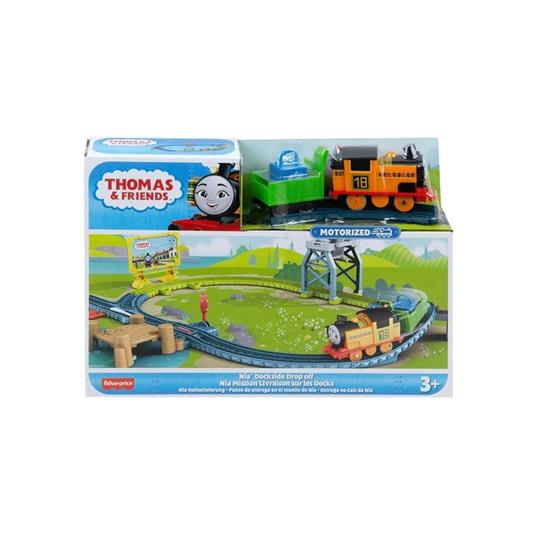 Fisher-Price Hgy78 - Thomas & Friends Motorizzato Nia''S Dockside Drop Off Playset