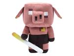 Minecraft Legends Electronic Peluche Figura Piglin 29 Cm Mattel