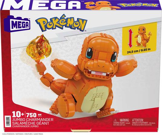 MEGA Pokémon Charmander Gigante - 6