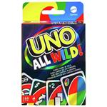 Mattel Games-UNO All Wild, Gioco di Carte per Famiglie e Bambini 7+ Anni, HHL33