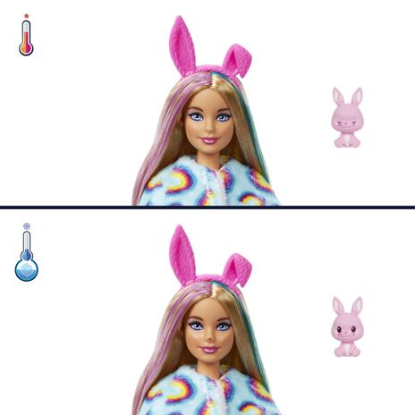 Barbie - Bambola Cutie Reveal Coniglio, Coniglietto Giocattolo per Bambini 3+ Anni, HHG19 - 3