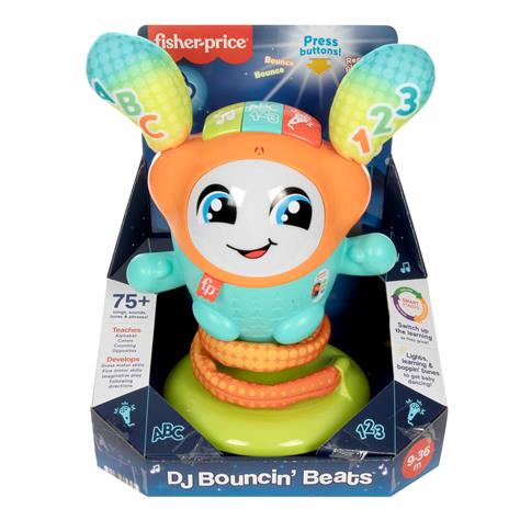 Fisher-Price DJ Nino Salterino, edizione multilingue, giocattolo musicale interattivo - 6