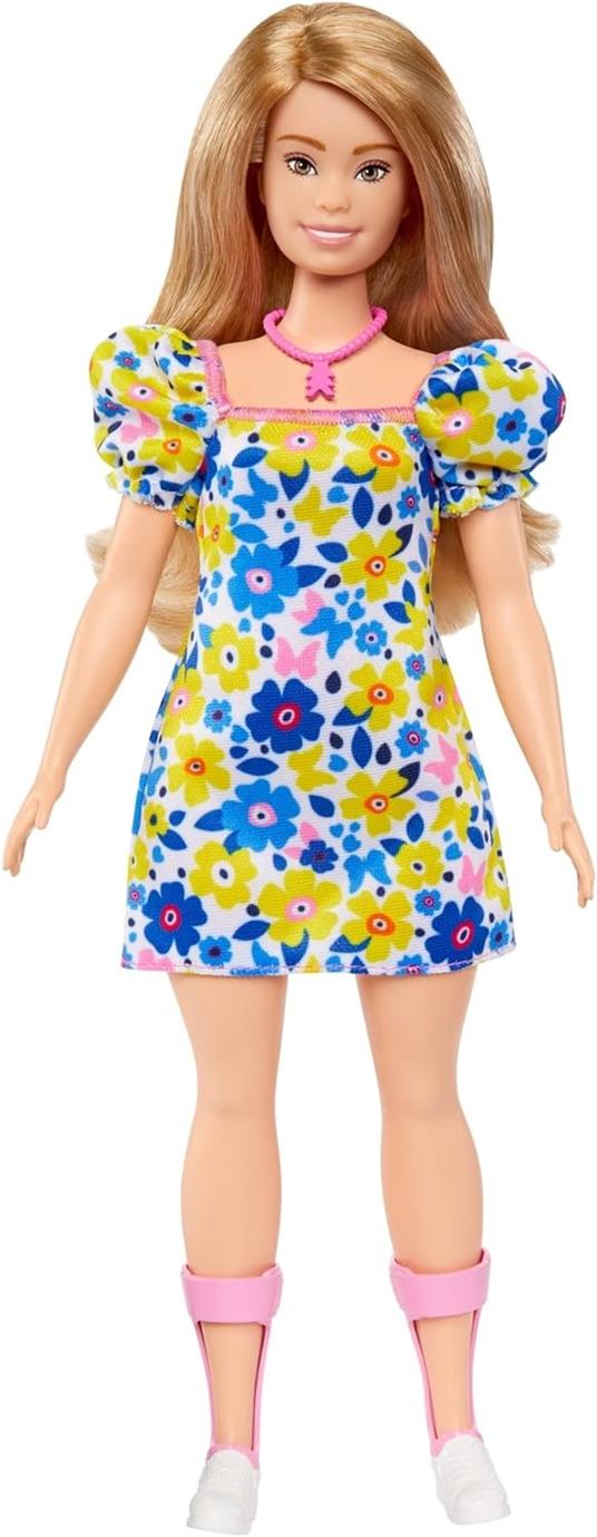 Barbie - Bambola Fashionistas sindrome di Down (HJT05) - 5