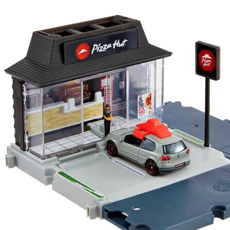 Matchbox Playset Base, con bus Matchbox in scala 1:64 - 3