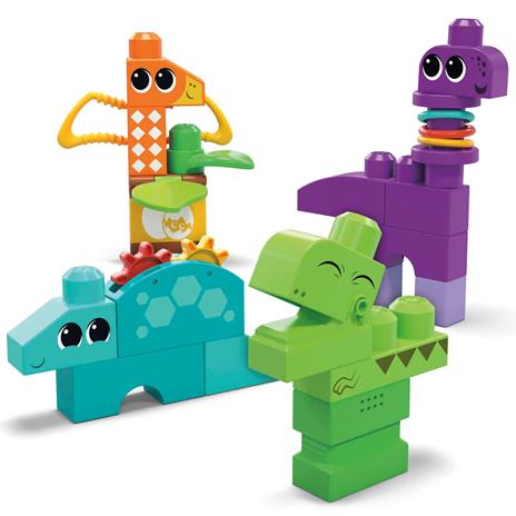 MEGA BLOKS Dinosauri Scopri e Suona - 2