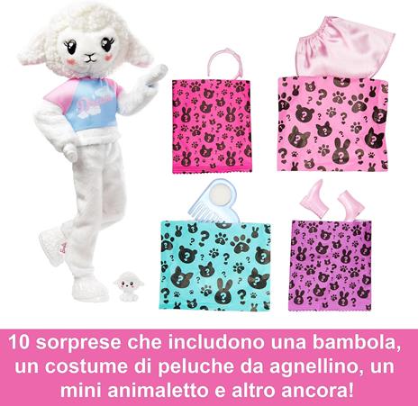 Barbie Cutie Reveal - Serie Pigiamini - Agnellino - 3