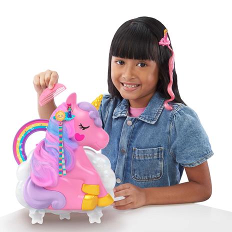Polly Pocket Salone di Bellezza Unicorno Arcobaleno - 2
