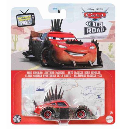 Veicolo Disney Cars 1:55 Saetta Mcqueen Road Rumbler Lighting Flash Die-Cast Disney Cars  Dxv29 Hky40