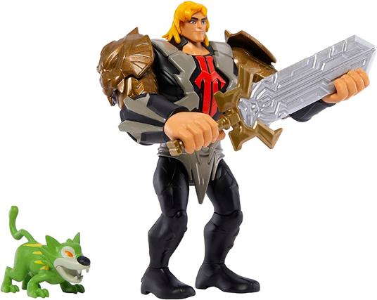 He-man E The Masters Of The Universe Action Figura Savage Eternia He-man 14 Cm Mattel - 3