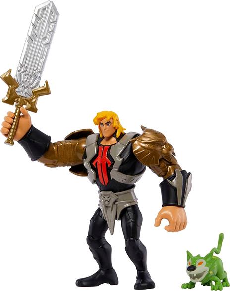 He-man E The Masters Of The Universe Action Figura Savage Eternia He-man 14 Cm Mattel - 4