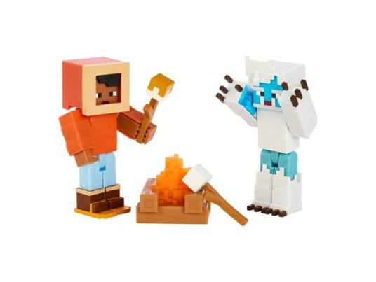 Minecraft Creator Series Action Figura Expansion Pack Mount Enderwood Yeti Scare 8 Cm Mattel