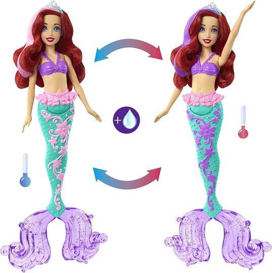 Disney Princess Ariel Cambia Colore - 5