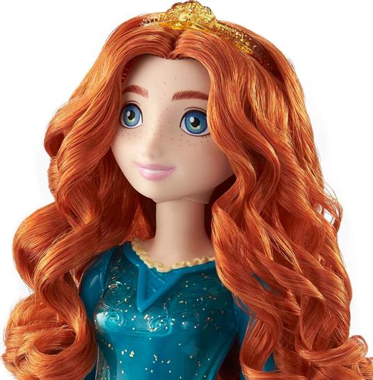 Disney Princess - Merida Bambola Snodata, con Capi E Accessori Scintillanti Ispirati al Film - 3