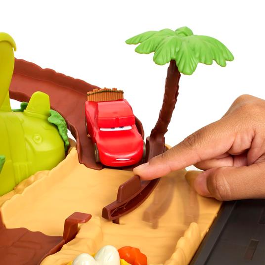 Disney Pixar Cars On The Road Parco dei Dinosauri Playset - 5