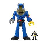 Imaginext DC Super Friends Batman collezione giocattoli, personaggi Insider e robot con luci e suoni