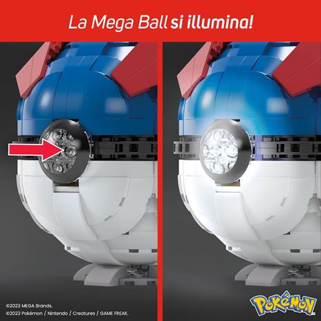 MEGA Pokémon Pokéball Gigante - 3