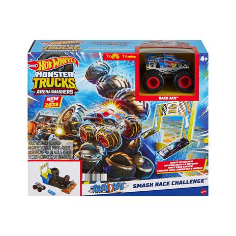 Hot Wheels - Monster Trucks Arena degli Scontri, Playset con Veicolo incluso, Assortimento Casuale - 5