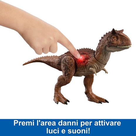 Jurassic World: Dominion Action Figura Battle Chompin'' Carnotaurus Mattel - 2