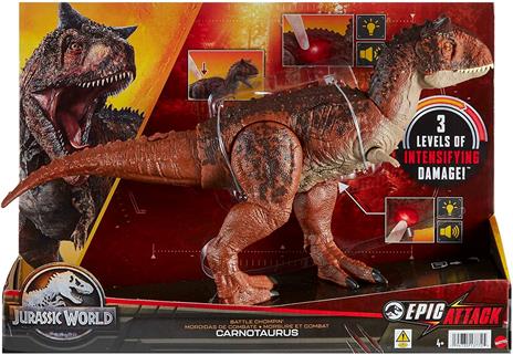 Jurassic World: Dominion Action Figura Battle Chompin'' Carnotaurus Mattel - 6