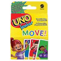 Giocattolo UNO Junior Move! Gioco di carte per bambini e famiglie Mattel