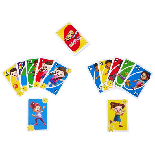 UNO Junior Move!, gioco di carte per bambini e famiglie - 2