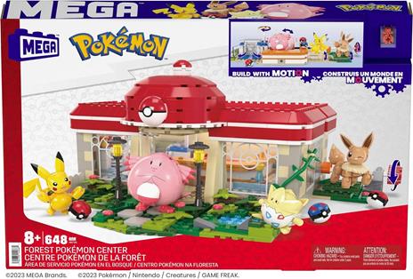 MEGA Pokemon Adventure Builder Centro Pokemon - 6
