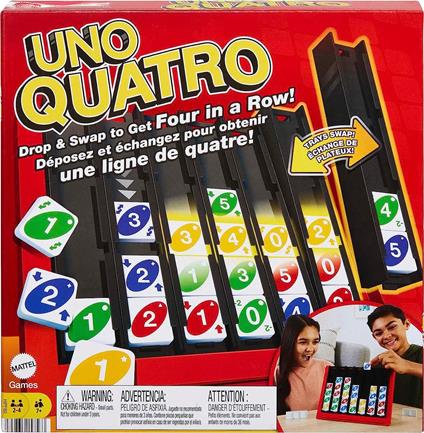 UNO QUATTRO. Gioco da tavolo