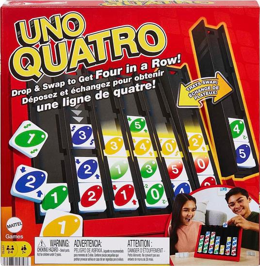 UNO QUATTRO. Gioco da tavolo