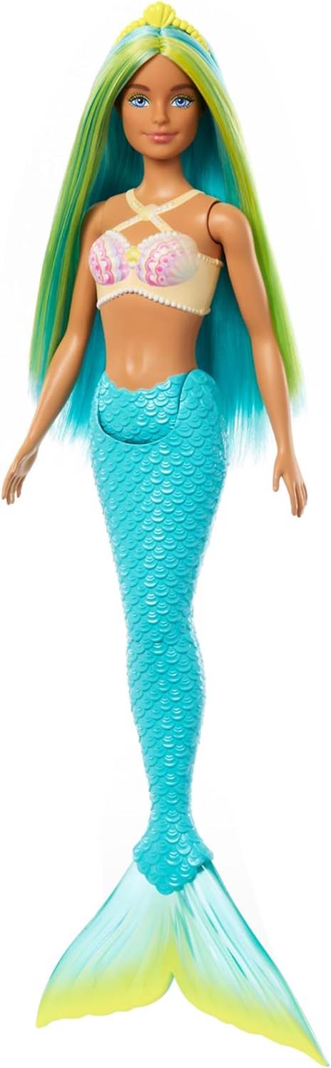 Barbie Fairytale Sirena Azzurra - 5