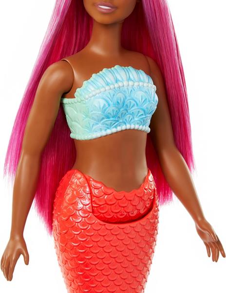 Barbie Fairytale Sirena Arancione - 3