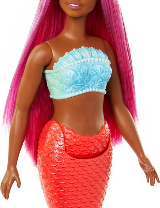 Barbie Fairytale Sirena Arancione - 3