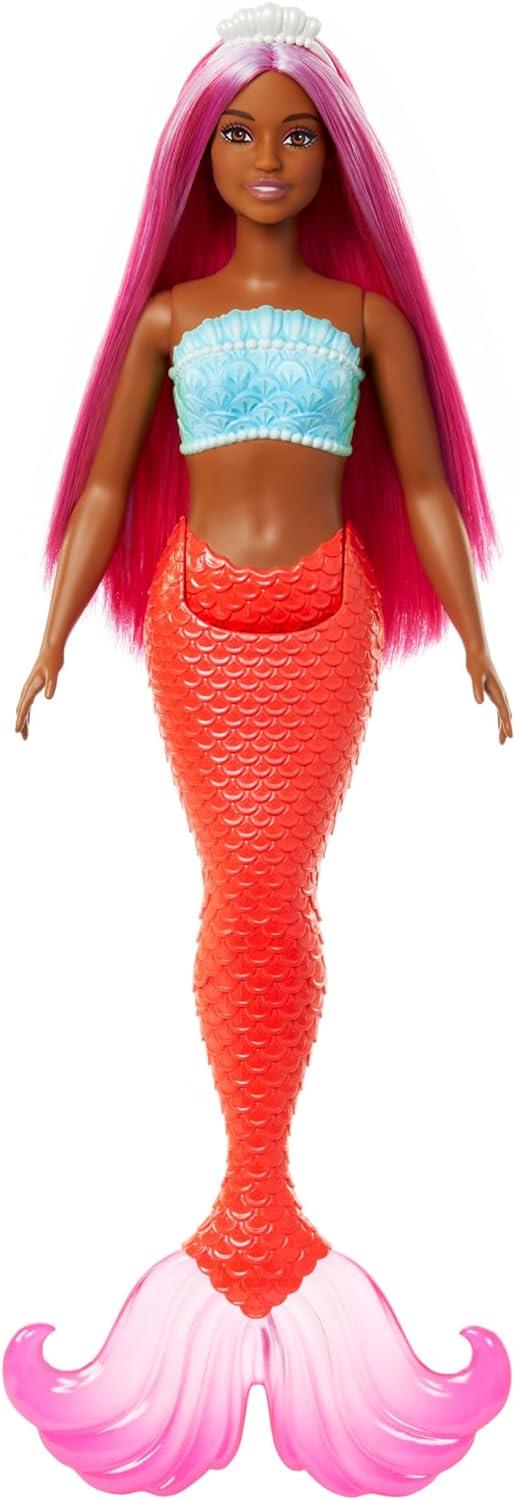 Barbie Fairytale Sirena Arancione