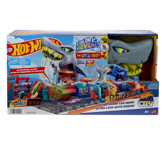 Hot Wheels - Autolavaggio Mega Squalo