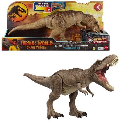 Jurassic World T-Rex Attacco Selvaggio (HXF53)