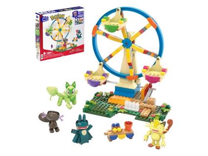 Pokémon MEGA Construction Set Ferris Wheel Fun Mattel