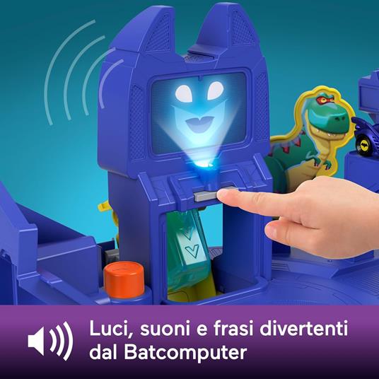 Batwheels Batcaverna Lancia E Sfreccia (HYR74) - 3