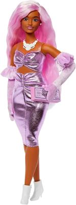 Barbie Deluxe Style Capelli Rosa - HYV25