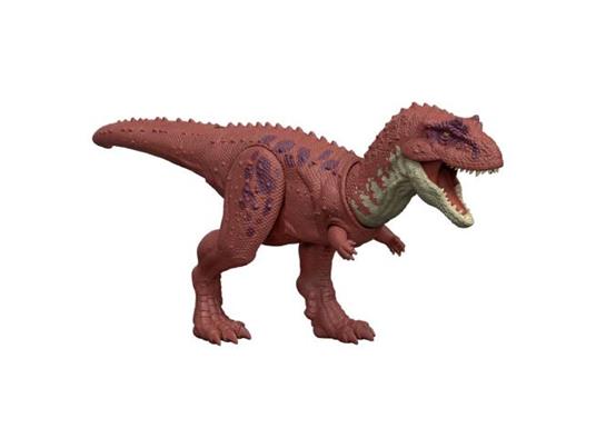Jurassic World Rebirth Action Figura Con Suono Wild Roar Aucasaurus 12 Cm Mattel