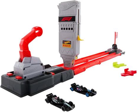 Hot Wheels Racing Formula 1 Griglia di Partenza con 2 macchinine - 4