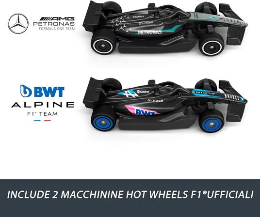 Hot Wheels Racing Formula 1 Griglia di Partenza con 2 macchinine - 6