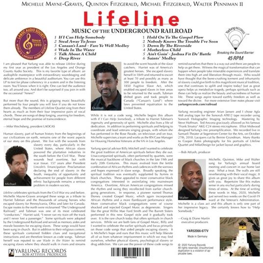 Music Of The Underground Railroad - Vinile LP di Lifeline Quartet - 2