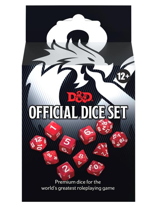 Dungeons & Dragons - D&D Official Dice Set