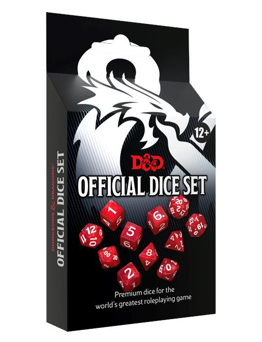 Dungeons & Dragons - D&D Official Dice Set - 2